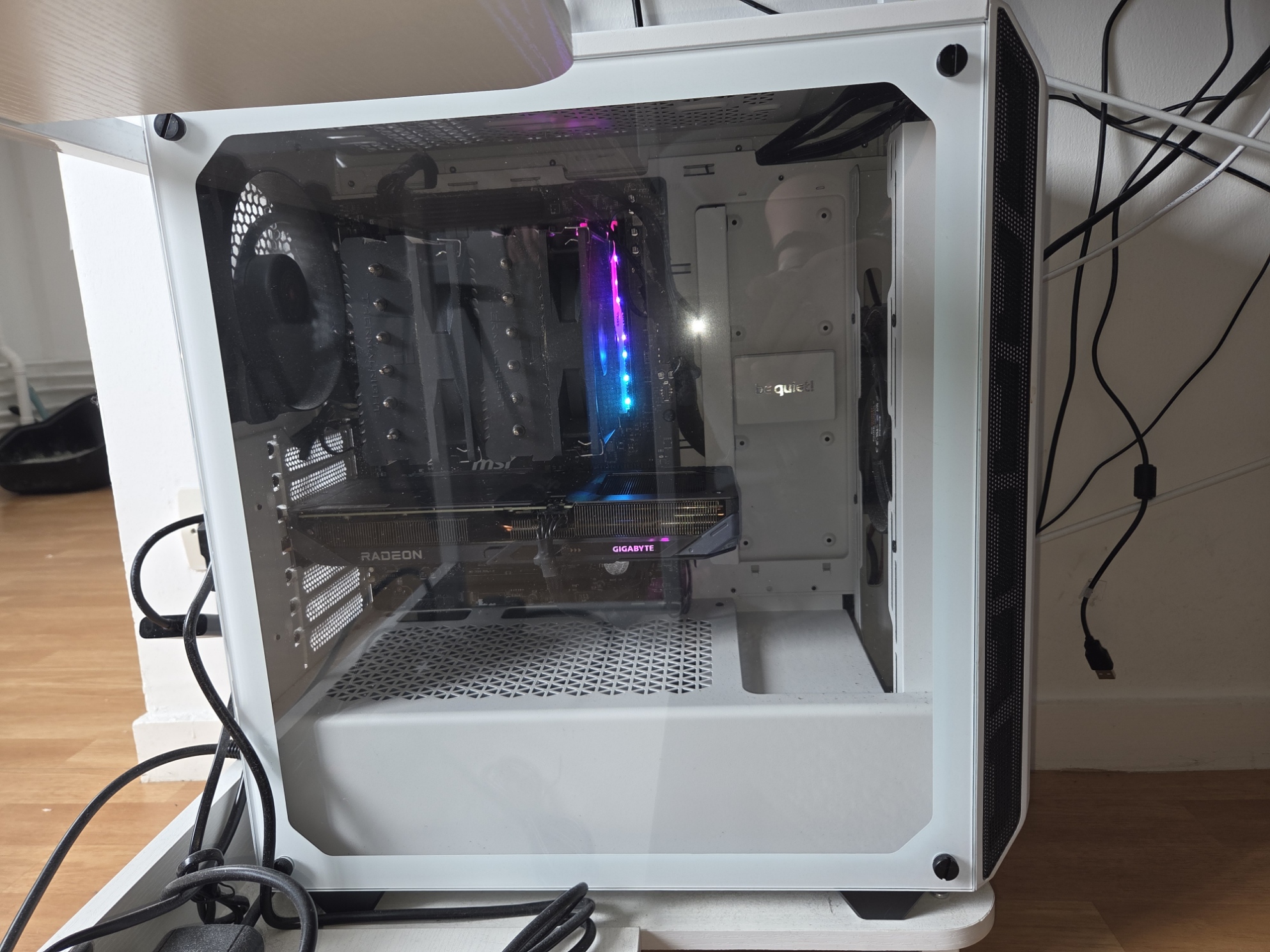 Vue intérieure du PC